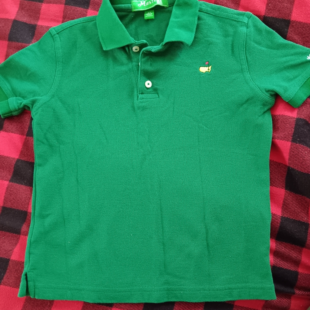 Masters KIDS Green Polo